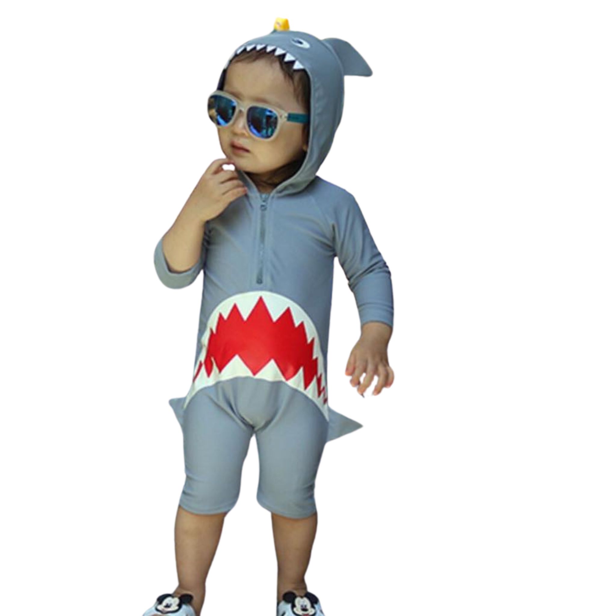 **พร้อมส่ง ชุดว่ายน้ำ เด็กชาย เซ็ตว่ายน้ำ สำหรับเด็ก 3-10 ขวบ