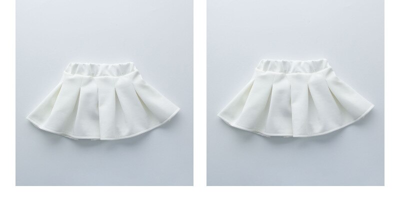 พร้อมส่ง ชุดเต้น ชุดหรีดเดอร์ ชุดเชียร์ เสื้อแขนสั้น+กระโปรงขาว