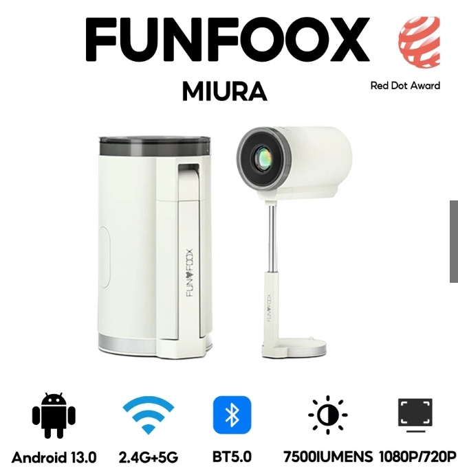 FUNFOOX MIURA projector โปรเจคเตอร์