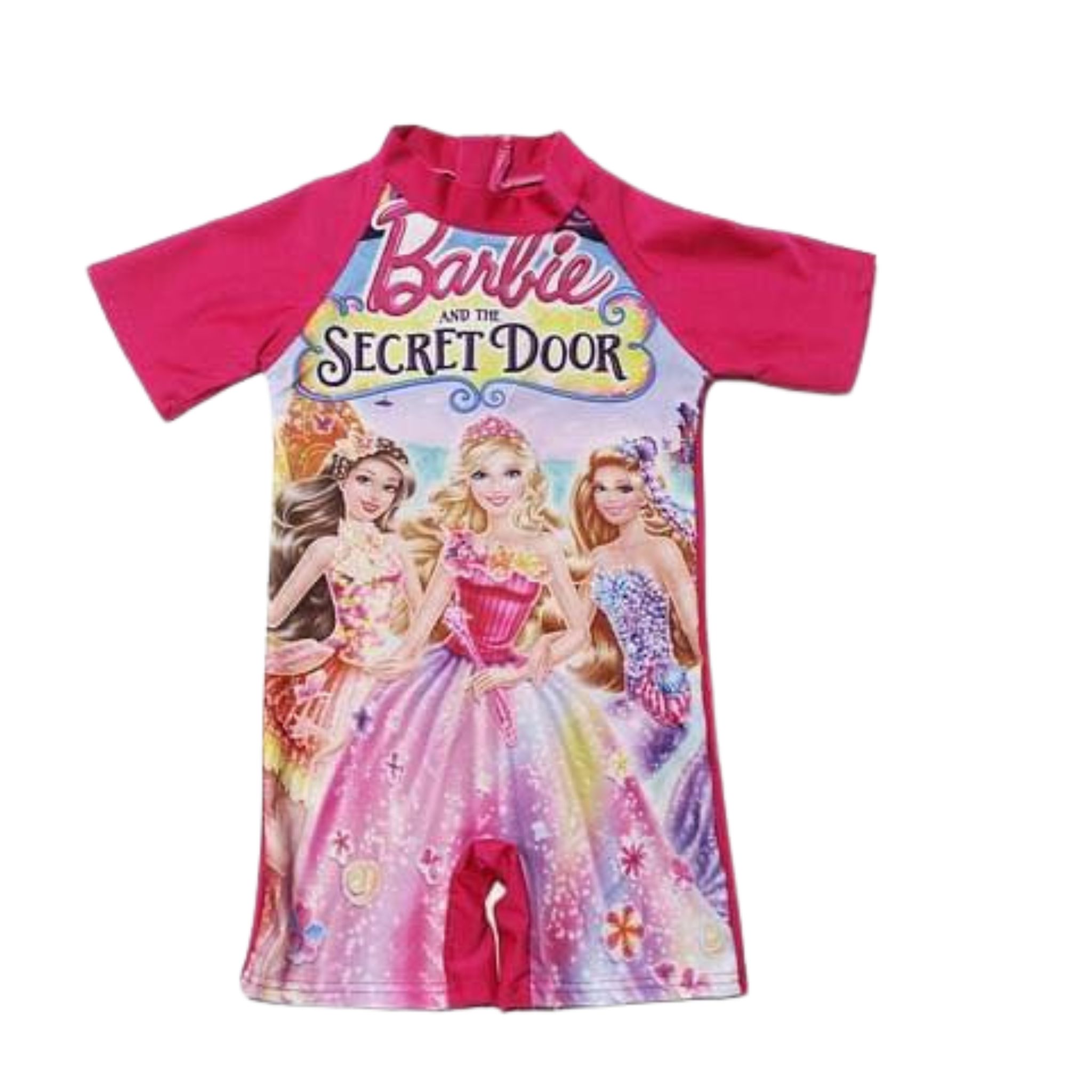 **พร้อมส่ง ชุดว่ายน้ำ ชุดบอดี้สูท ซิปหลัง กลุ่มเจ้าหญิง