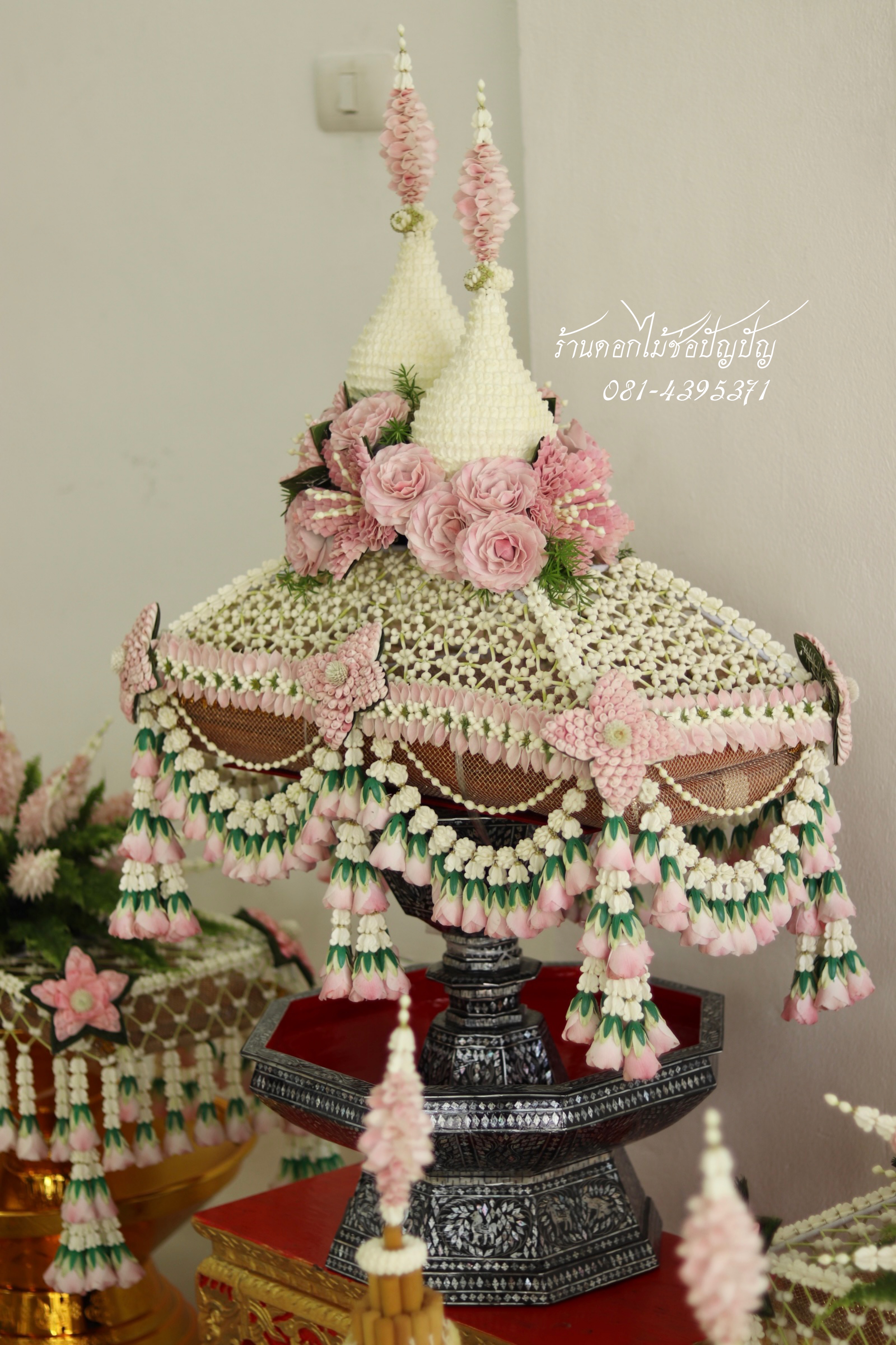 ชุดเครื่องบวชดอกไม้สด (ชุด AA2)