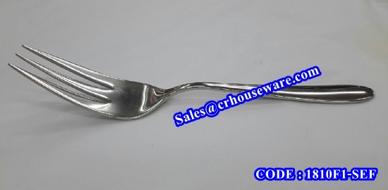 ส้อมเสริฟสแตนเลส ลายF1