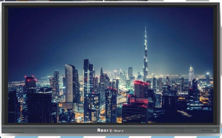 กระดานอัจฉริยะ Interactive LED Touch Screen 86 นิ้ว ยี่ห้อ Razr รุ่น P-86A ประกัน 2 ปี Infrared Sensor