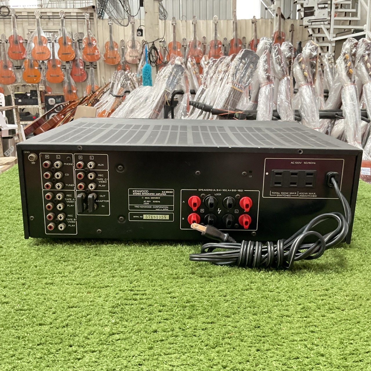 เครื่องขยายเสียง KENWOOD : KA-990SD สินค้าไม่พร้อมใช้งาน (ต้องซ่อม)