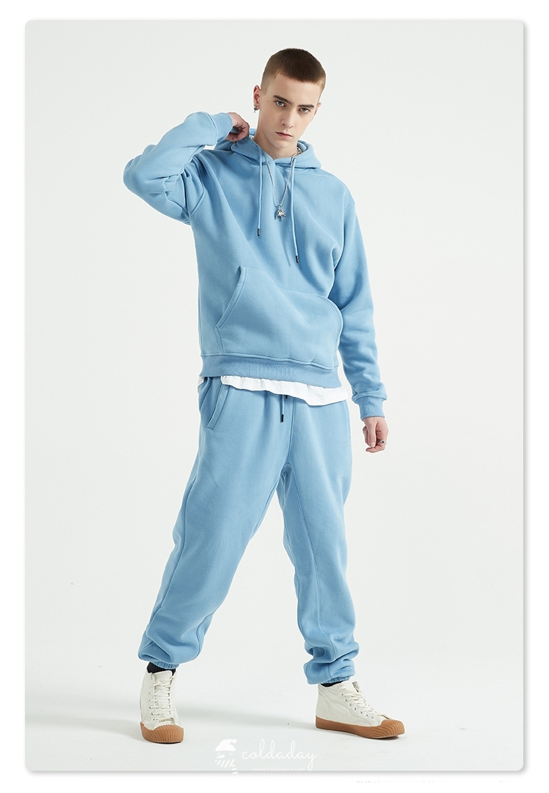 Cozy Urban Hoodie เสื้อสเวตเตอร์ฮู๊ดดี้กันหนาวบุขนแกะ UNISEX size M-3XL