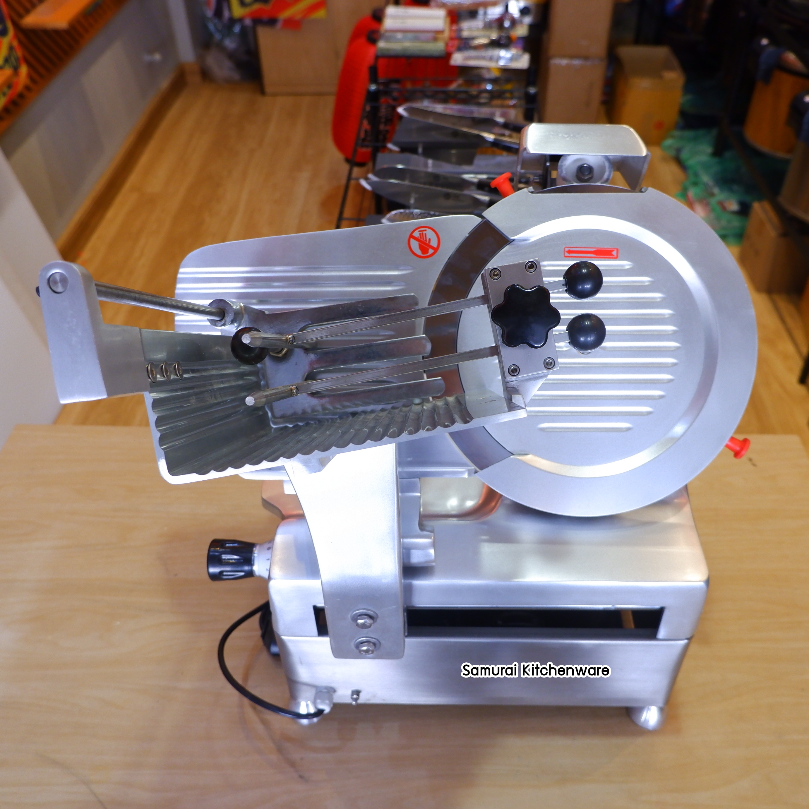 เครื่องสไลด์หมู เครื่องสไลด์เนื้อ 12 นิ้ว อัตโนมัติ (Automatic)