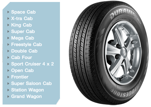 215/70 R15 รุ่นDURAVIS R611ยี่ห้อBRIDGESTONE