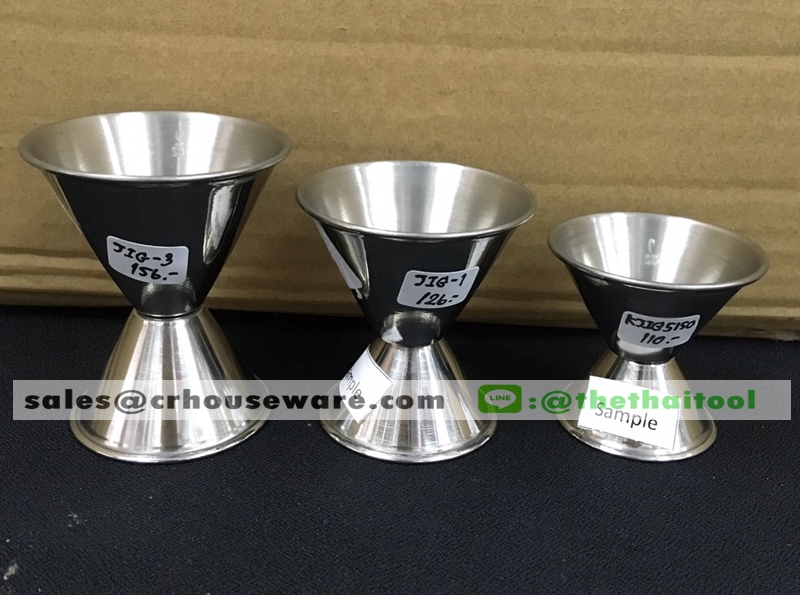 ๋Jiggers จิกเกอร์ 1,2 oz. 013-JIG-3