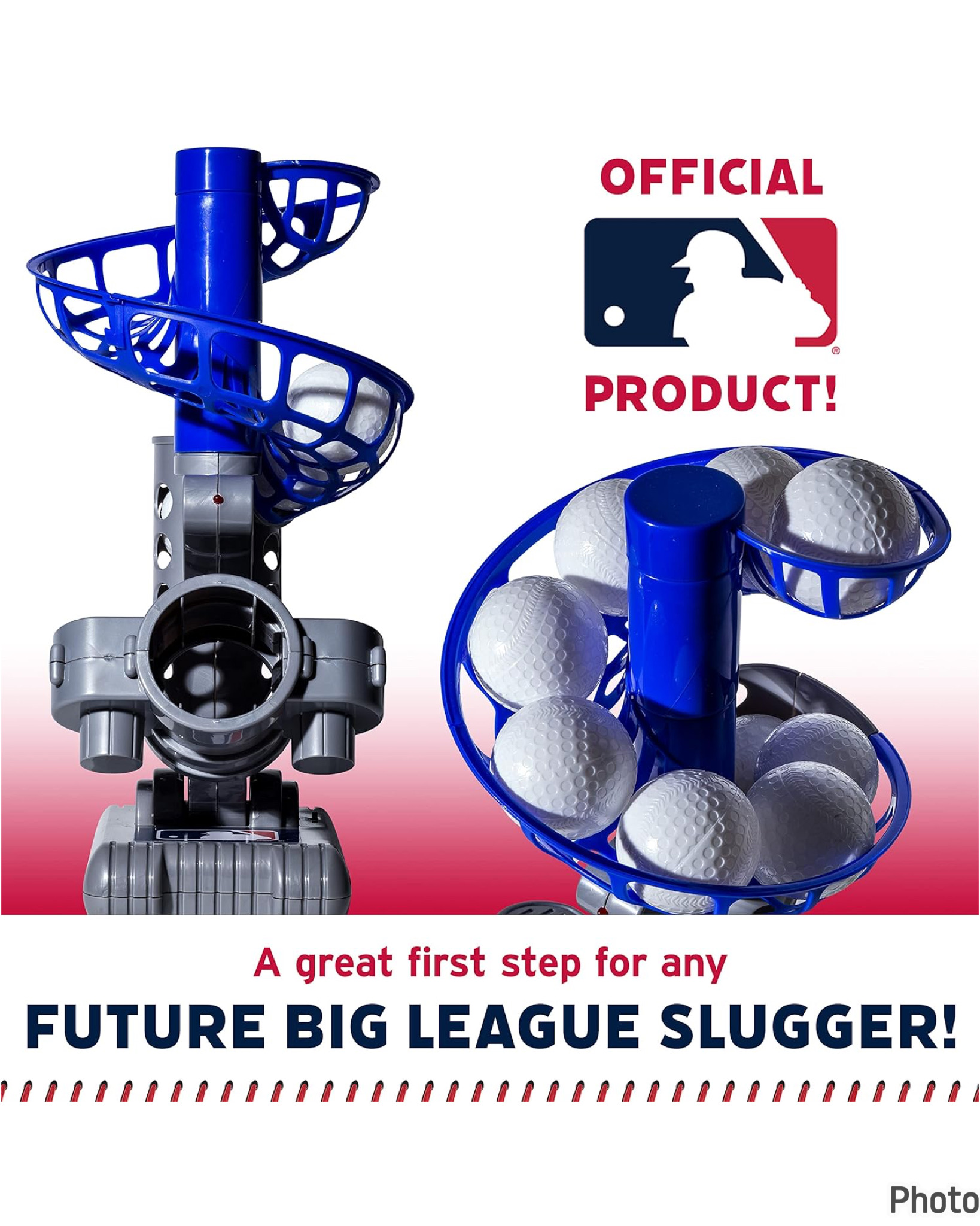 เครื่องส่งลูกเบสบอล franklin sports mlb electronic baseball pitching machine