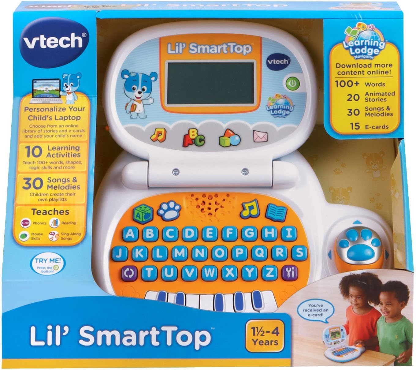 VTech Lil’ SmartTop laptop คอมพิวเตอร์ เด็ก ของเล่น เสริมพัฒนาการ สอน คำศัพท์ ภาษาอังกฤษ