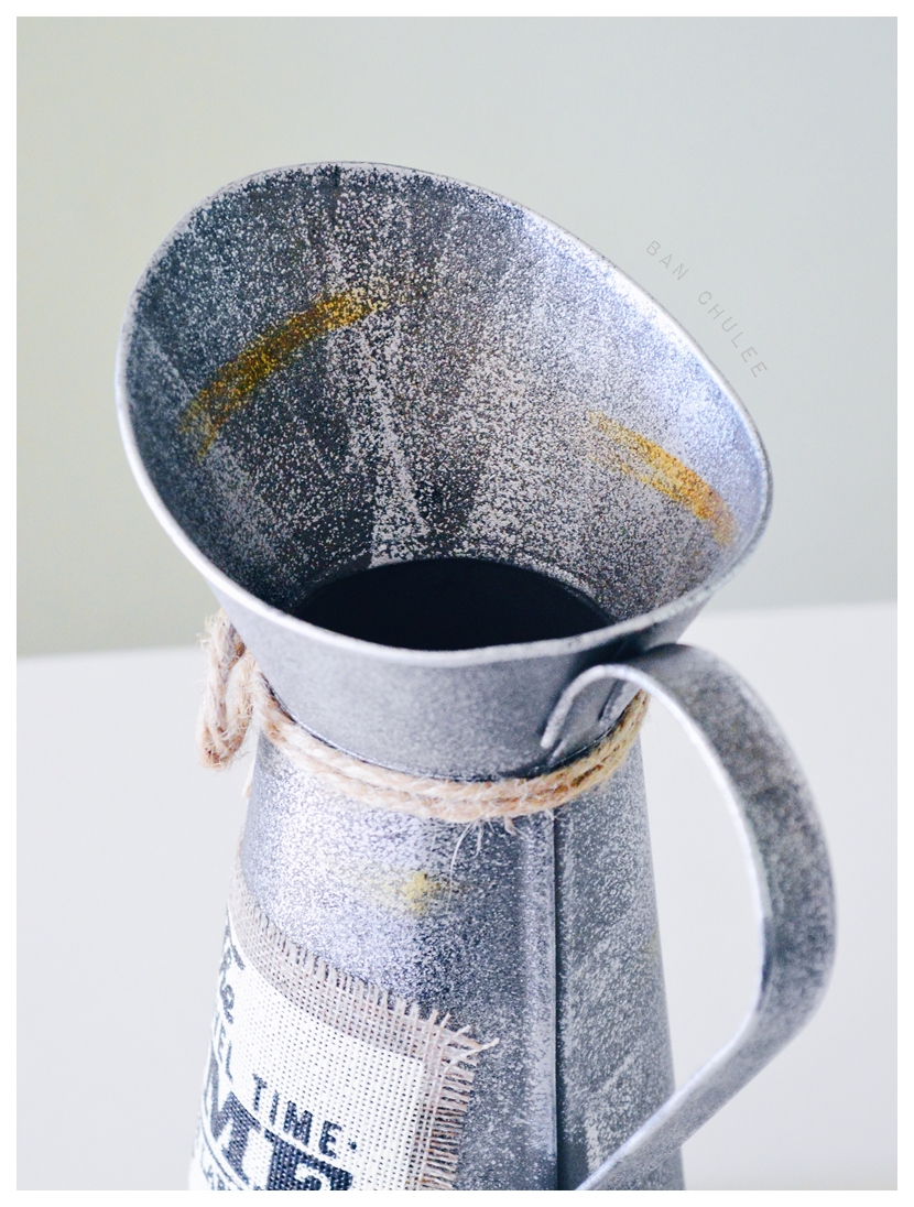 Rustic Metal Vase