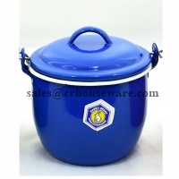 หม้อเคลือบหูหิ้ว 12 ซม. รหัส 008-T1500-1720