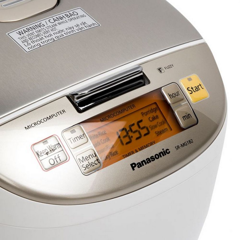 Panasonic หม้อหุงข้าวระบบ คอมพิวเตอร์ 1.8 ลิตร รุ่น SR-MG182