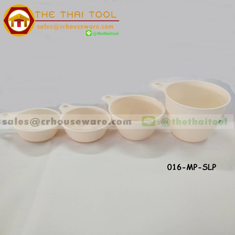 ถ้วยตวงพลาสติก ถ้วยตวงของแห้ง 016-MP-SLP Measuring spoon plastic. 016-MP-SLP