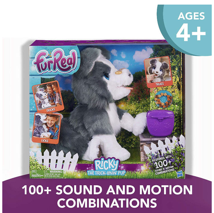 ตุ๊กตาโต้ตอบได้ FurReal Friends Ricky 100+ Sound-and-Motion Combinations