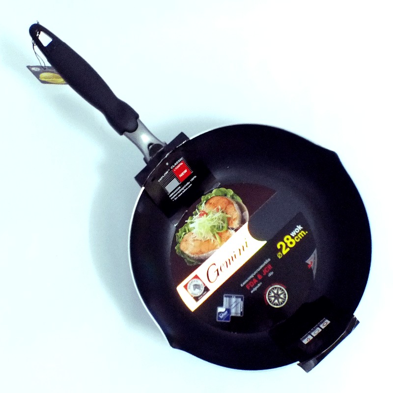 กระทะนอนสติ๊ก Gemini Chef ขนาด 28 ซม. ลึก
