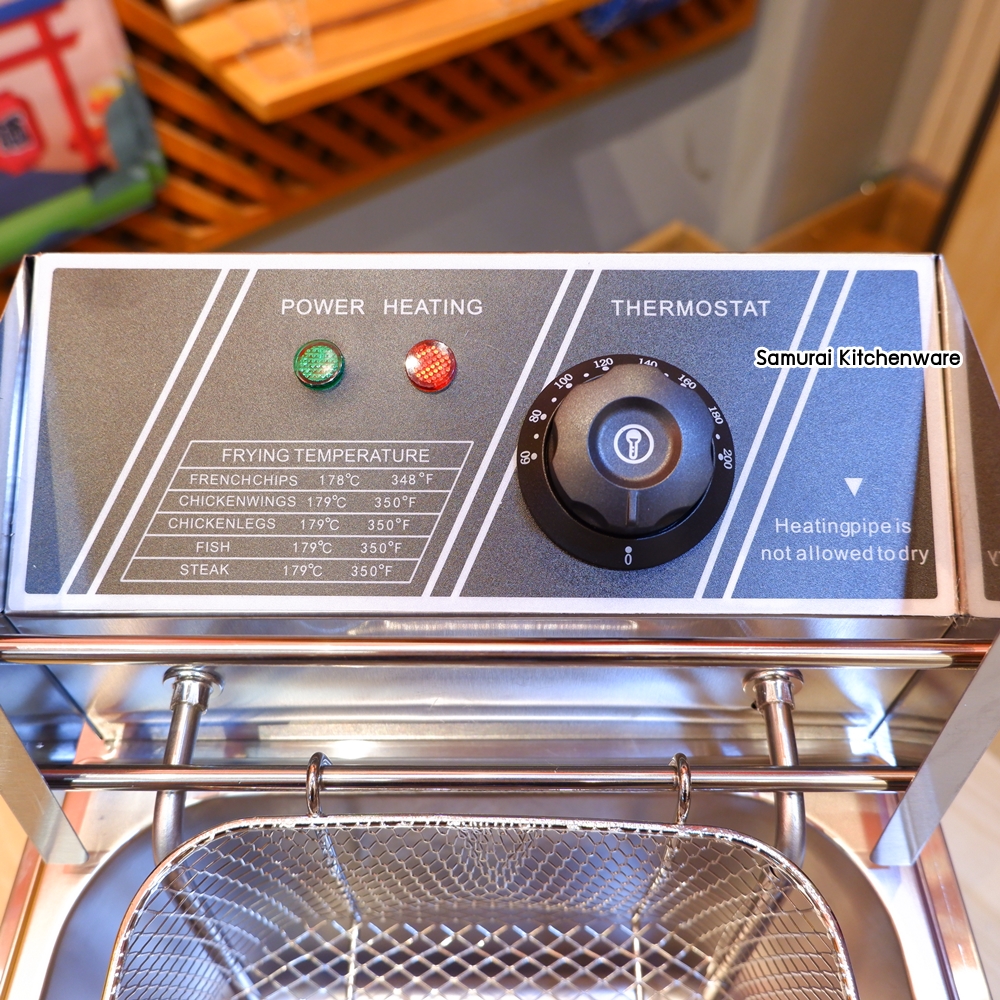 หม้อทอดไฟฟ้า เตาทอดไฟฟ้า หม้อทอดเฟรนฟราย (6 ลิตร)