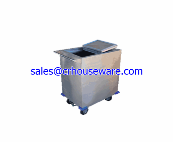รถเข็นลังน้ำแข็ง 002-UC-009,รถเข็นน้ำแข็งสเตนเลสงานโรงแรม,ICE_TROlley_Thailand,ICe_Cart_Thailand
