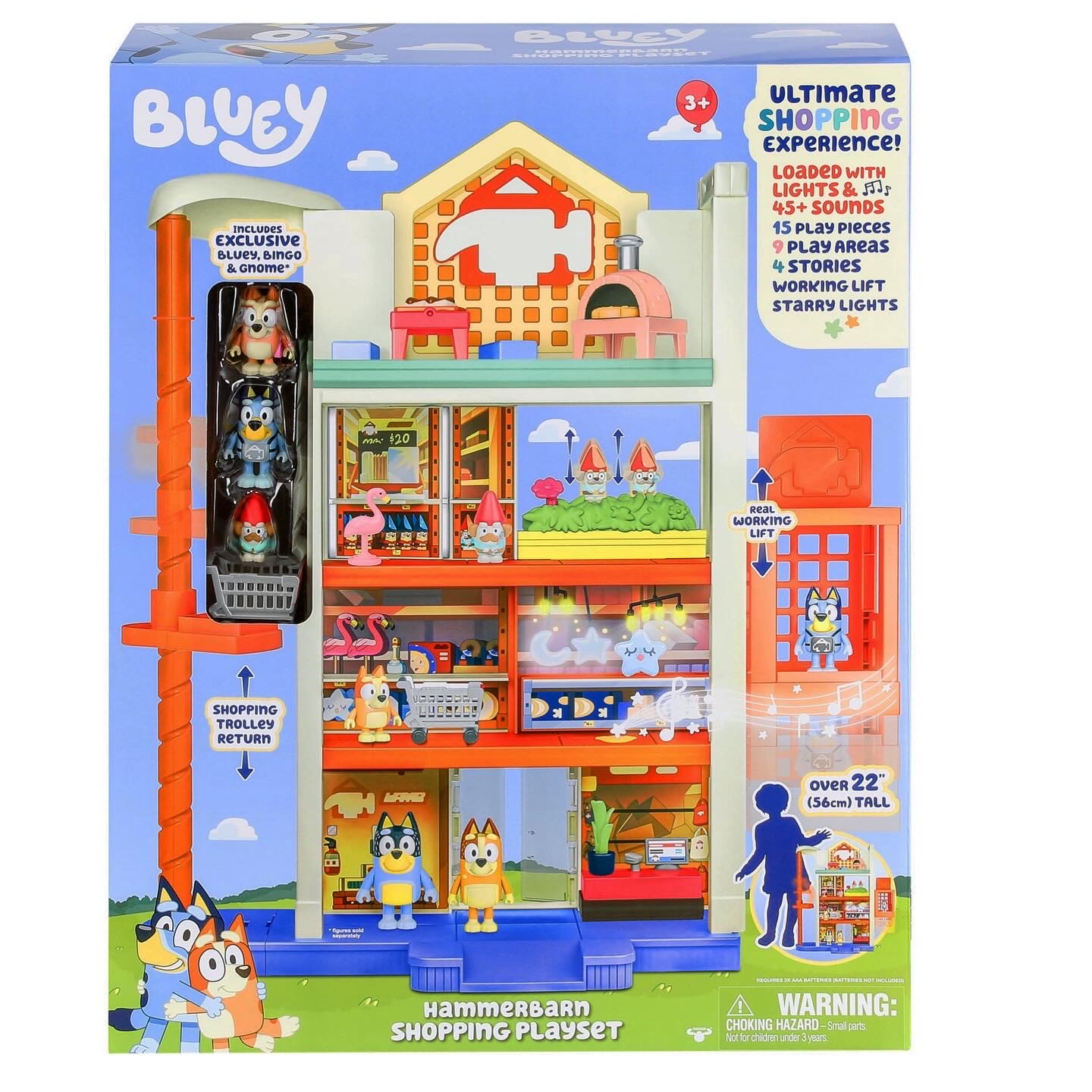 Bluey Hammerbarn Shopping Playset