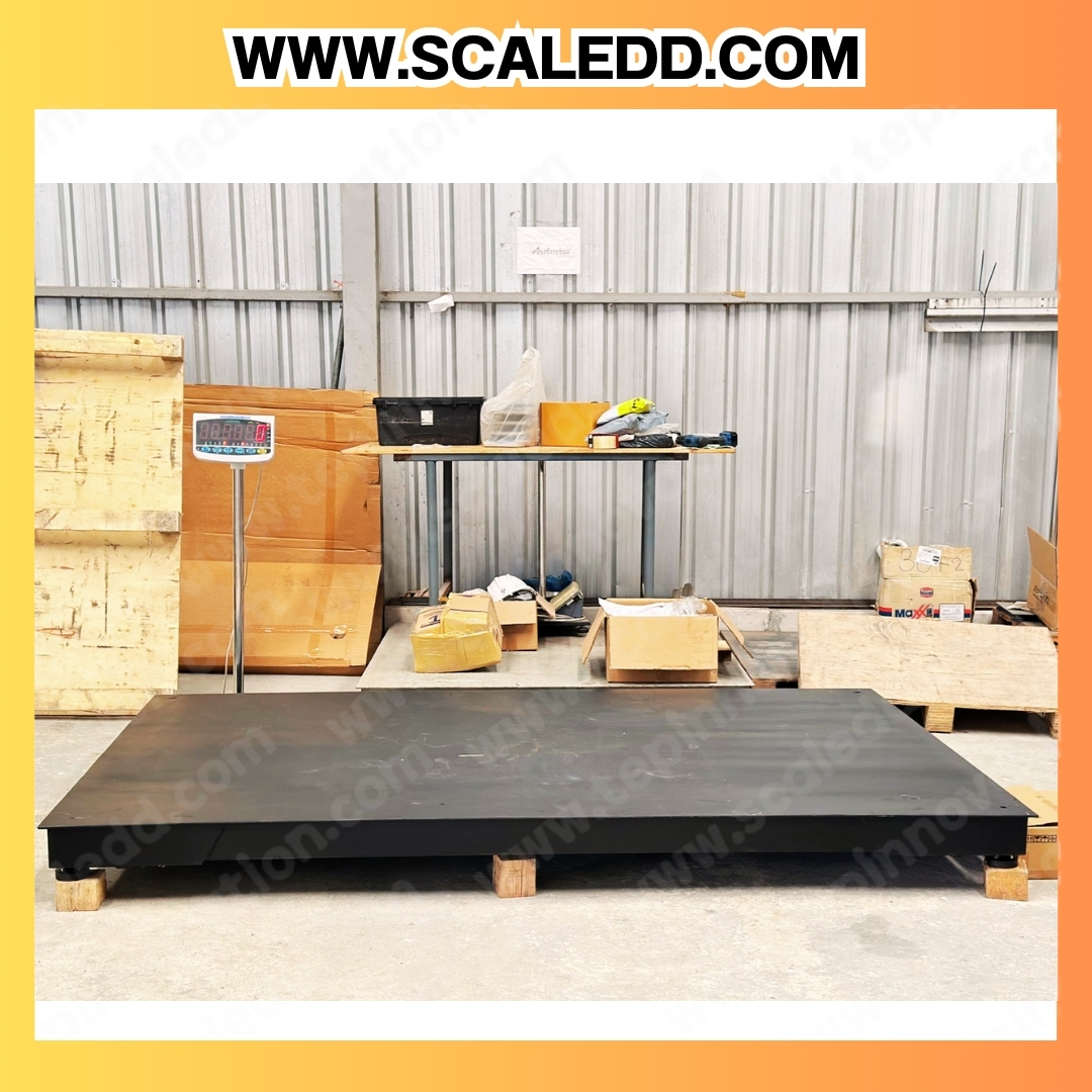 เครื่องชั่ง10ตัน พร้อมแท่นชั่งเหล็กขนาด 150 x 250 cm เครื่องชั่งน้ำหนักดิจิตอล10ตัน เครื่องชั่งแบบวางพื้น10ตัน เครื่องชั่งตั้งพื้น10ตัน ตาชั่ง10ตัน ยี่ห้อ JADEVER รุ่น JWI-710