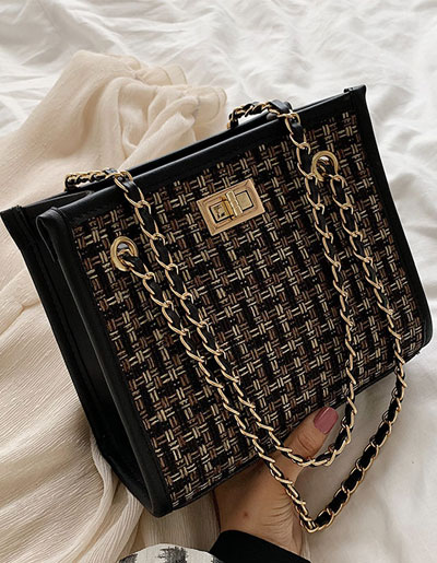 สินค้าพรีออเดอร์ กระเป๋าแฟชั่นสวยหรู มี3สี รหัส PO-BAG-054