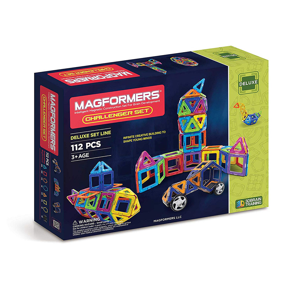 ตัวต่อแม่เหล็ก Magformers Challenger Set (112-pieces) Deluxe