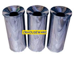ถังขยะ 12 นิ้ว 001-UC161-12 Stainless Trash Bin 12 inch. 001-UC161-12