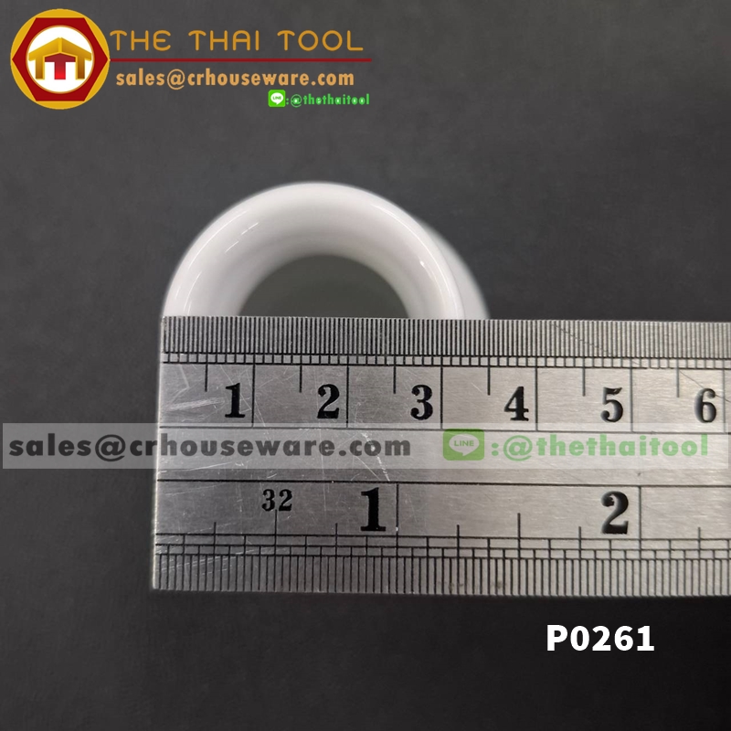 toothpick holder ที่ใส่ไม้จิ้มฟันเซรามิคขาวโรงแรม Code : P 0261