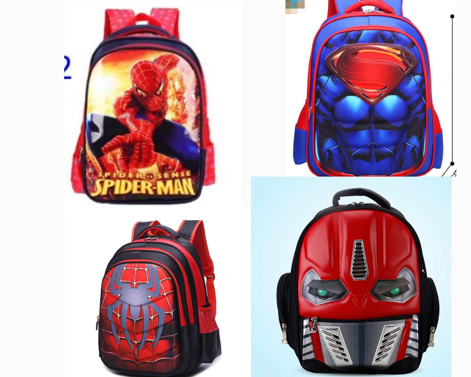 กระเป๋า เป้เด็ก กระเป๋านักเรียน เด็กอนุบาล ลายการ์ตูน สินค้าพร้อมส่ง