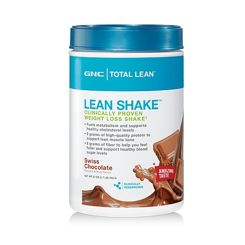 GNC Total Lean™ Lean Shake™ 25 - French Vanilla,Cookie&Cream,Rich Chocolate,Vanilla bean,Swiss Chocolate