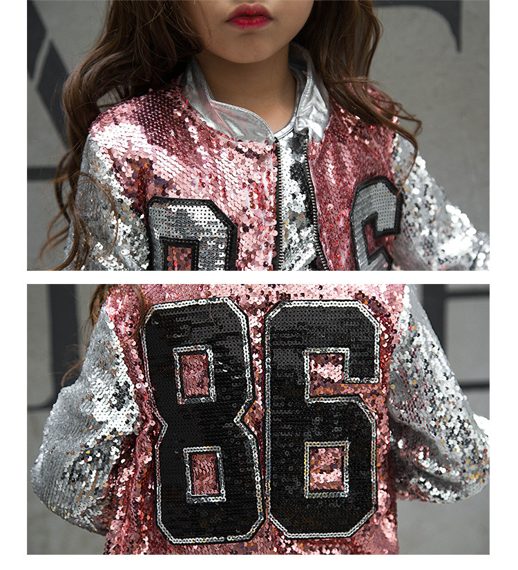 พร้อมส่ง ชุดเซ็ต ชุดแดนซ์เซอร์ สีเงิน-ชมพู เซ็ต 3 ชิ้น