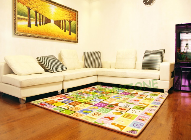 แผ่นลองคลานสำหรับเด็ก หนา 2 ซม ลายการ์ตูน2ด้าน