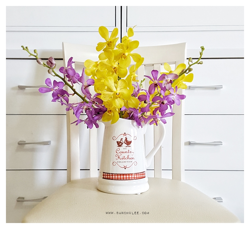 Country Kitchen Ceramic Vase แจกันเซรามิค ทรงเหยือก