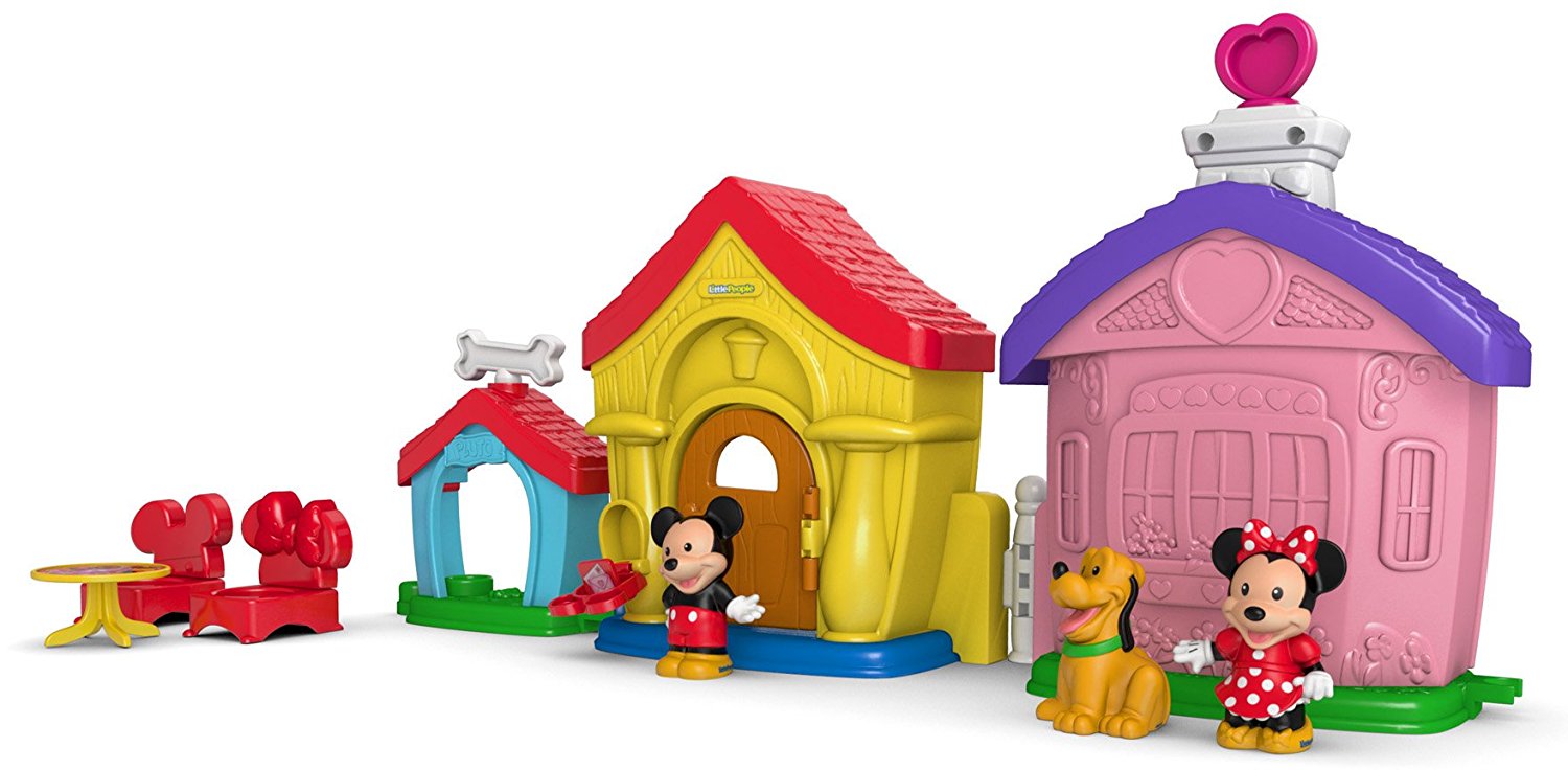 Fisher-Price Little People Magic of Disney Mickey and Minnie's House Playset