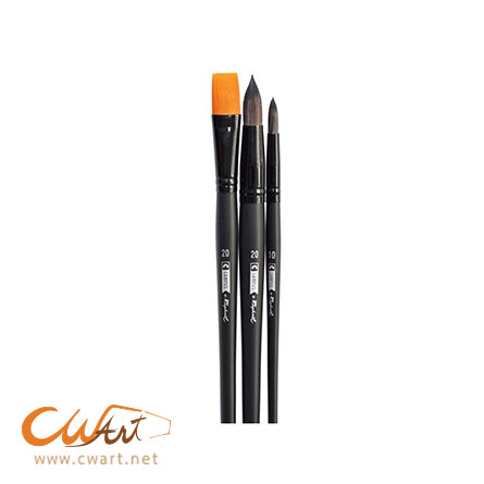 ชุดพู่กันสีน้ำCampus Raphael 3ด้าม size"XL"