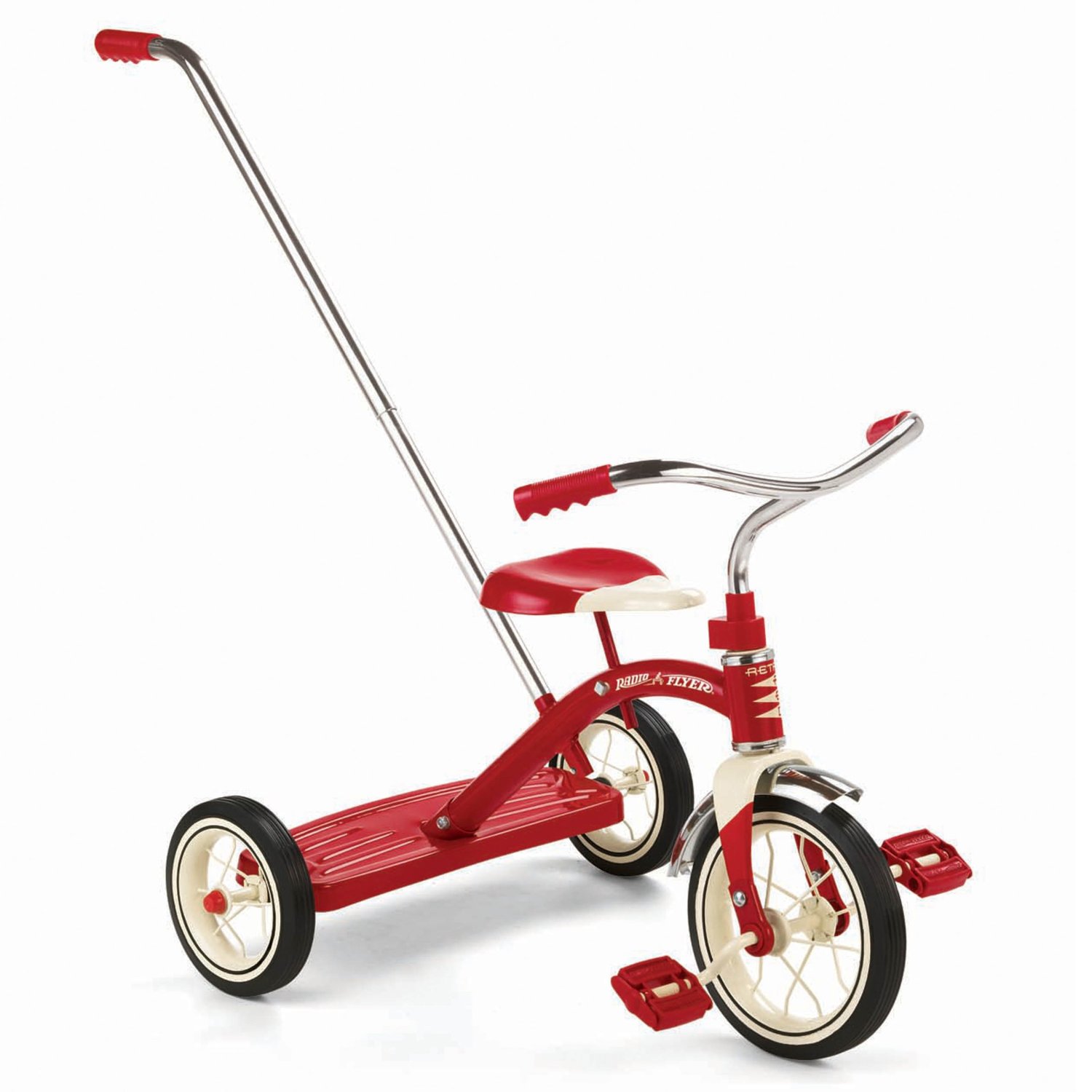จักรยาน Radio Flyer Classic Red 10" Tricycle with Push Handle