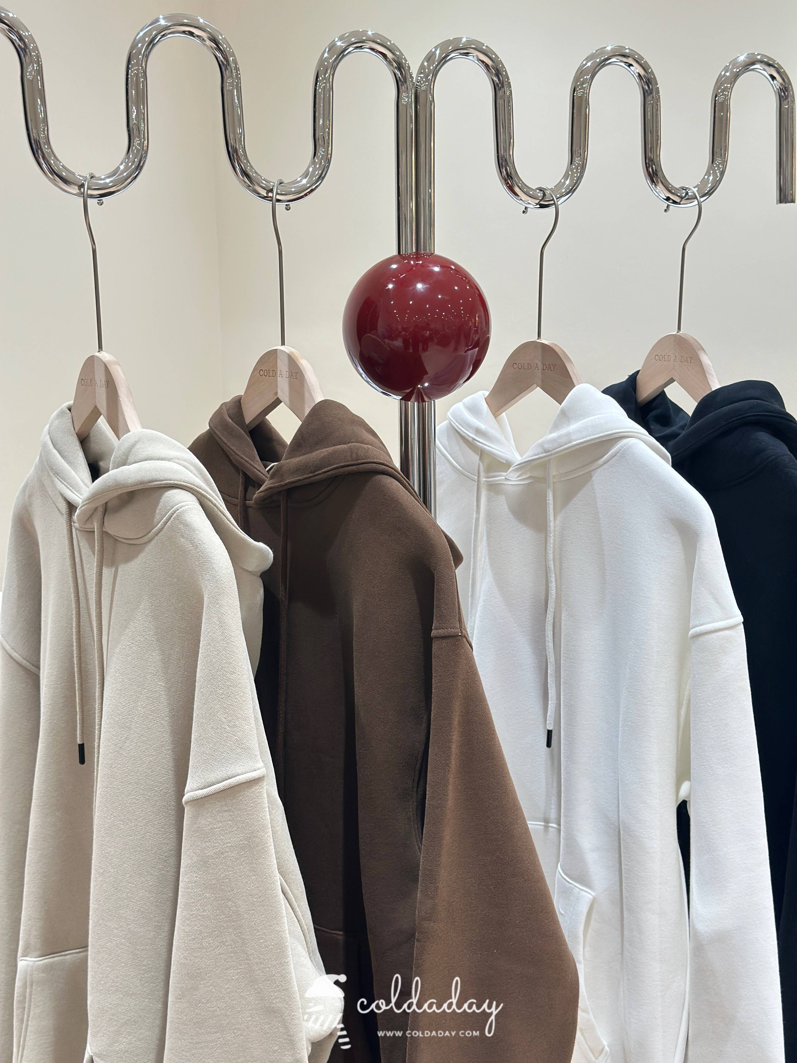 Cozy Urban Hoodie เสื้อสเวตเตอร์ฮู๊ดดี้กันหนาวบุขนแกะ UNISEX size M-3XL