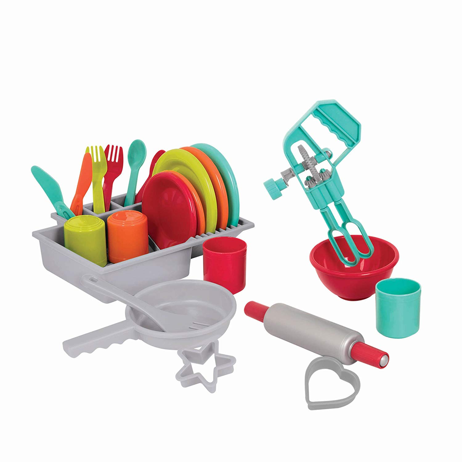 ชุดเครื่องครัว Battat Deluxe Kitchen Pretend Play Accessory Toy Set