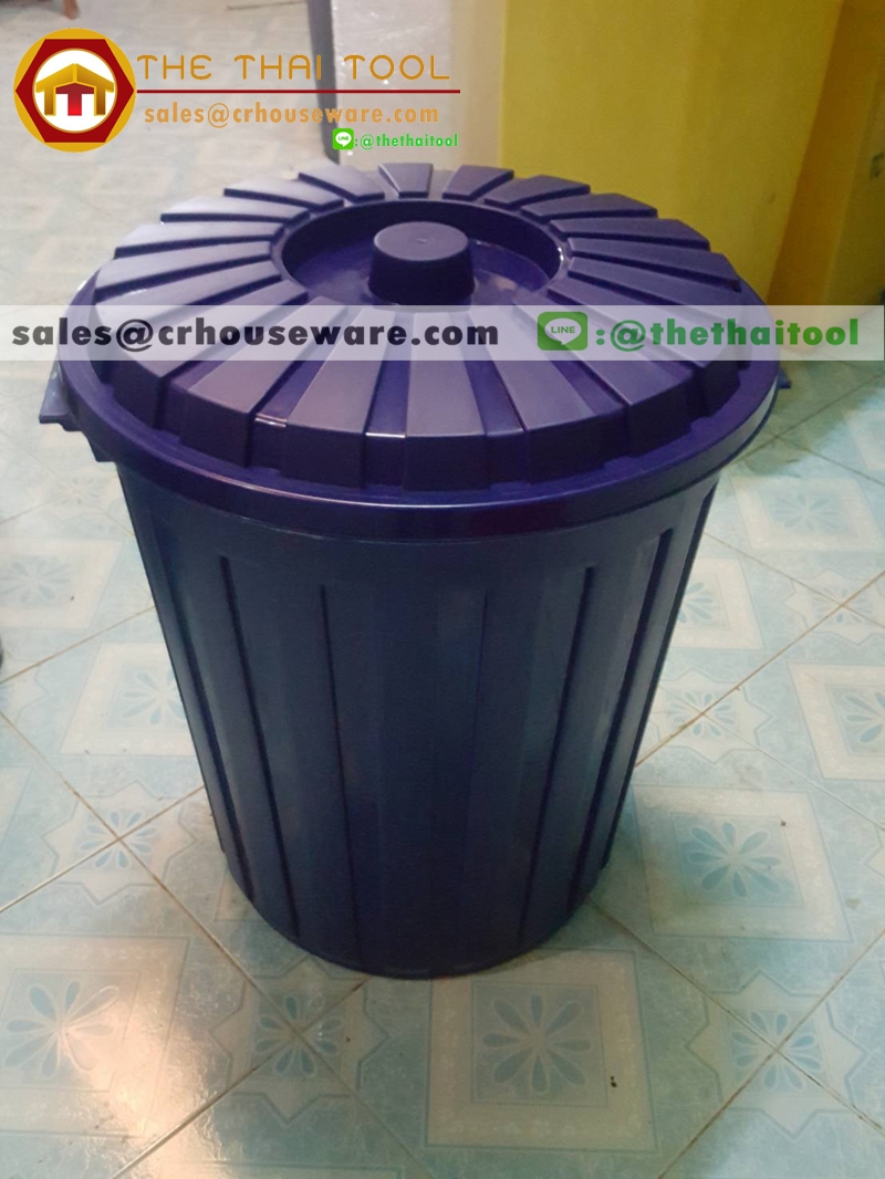 ถังน้ำ 70 ลิตร,ถังขยะหลายเหลี่ยม,ถังขยะหลายเหลี่ยมฝาปิดทรงทันสมัย Code:001-E820
