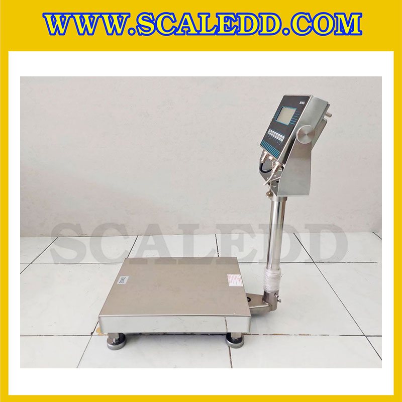 เครื่องชั่งดิจิตอลกันระเบิด XK3150 Explosion Proof Scales เครื่องชั่งน้ำหนัก60kg พิกัดน้ำหนัก 60kg ค่าละเอียด 5g ขนาดแท่นชั่ง 30x40cm. ยี่ห้อ LOCOSC รุ่น XK3150-EX