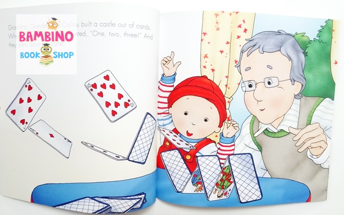 หนังสือนิทานคายู "คายูไปเยี่ยมคุณปู่คุณย่า" / Caillou At Grandma and Grandpa's