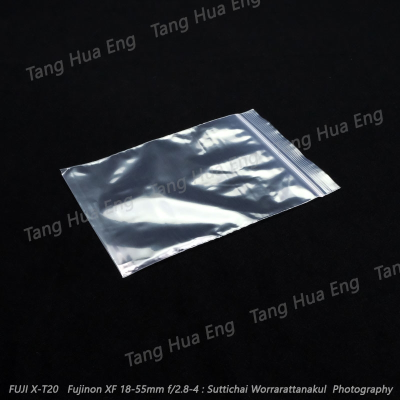 ถุงซิป ( PE ) ขนาด 12x17 ซม. ( 100 ใบ )