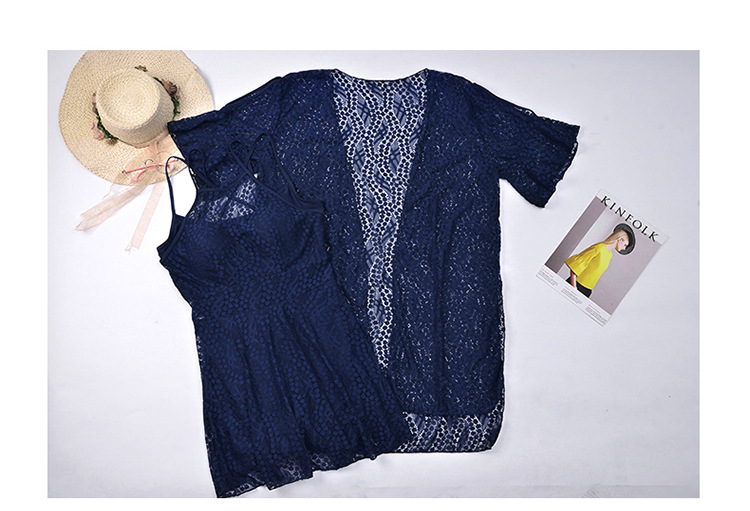 ชุดว่ายน้ำคนอ้วน 4xl เซต2 ชุิ้น ชุด+เสื้อคลุม รอบอก รอบอก 40-44 รอบเอว 32-38 สะโพก 40-46 นิ้ว ยาว 36 เสื้อคลุมรอบอก 48 นิ้ว ยาว 36 นิ้ว ผ้าดี งานสวยมากๆค่ะ