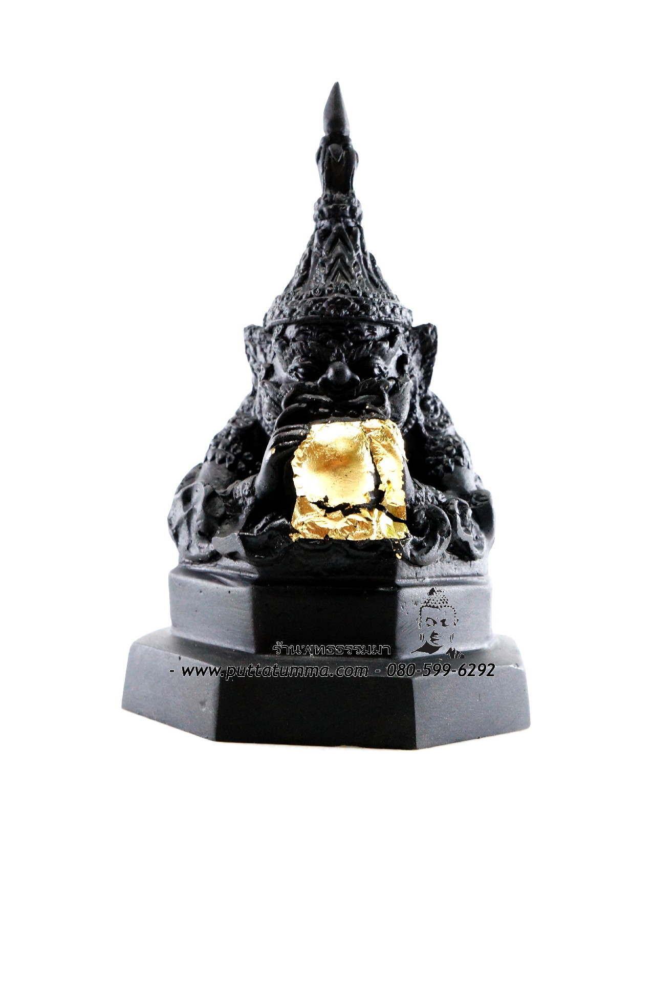 พระราหู เนื้อโลหะ ขนาด 3 นิ้ว สูง 5 นิ้ว