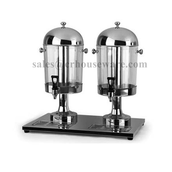 เครื่องจ่ายน้ำผลไม้ ขนาดความจุ 8 ลิตร โถคู่ Juice Dispenser 8 L. 005-10402-2