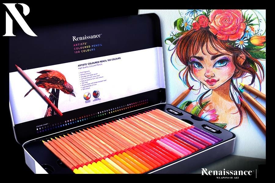 ชุดสีไม้ Renaissance 100สี