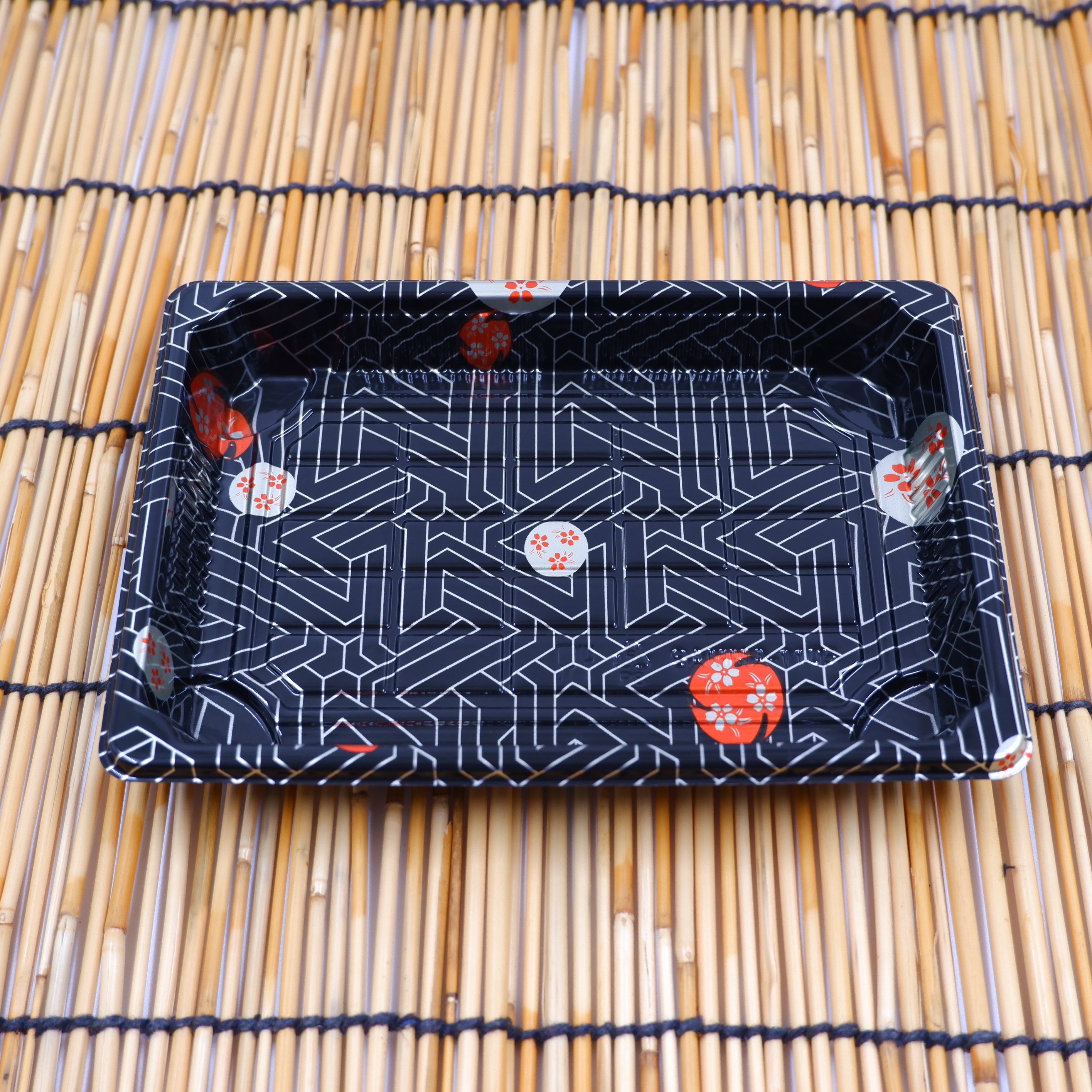 ถาดใส่ซูชิ กล่องใส่ซูชิ SM-1105 Sakura (50 pcs.)