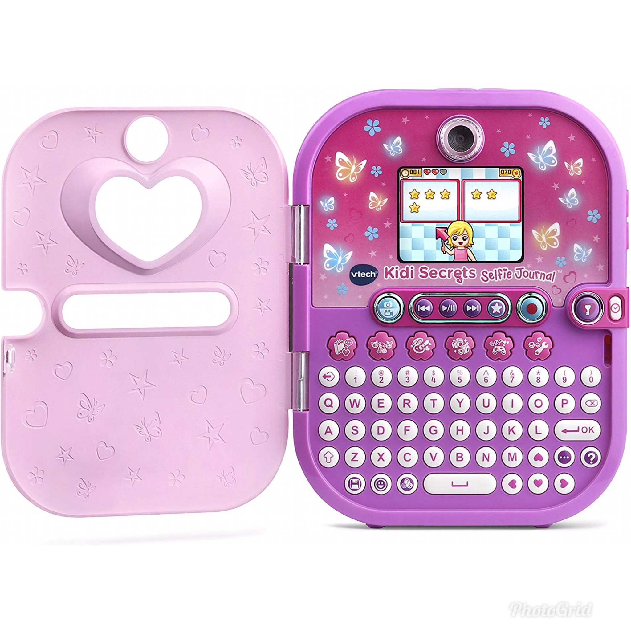ไดอารี่ VTech Kidi Secrets Selfie Journal with Face Identifier, Pink