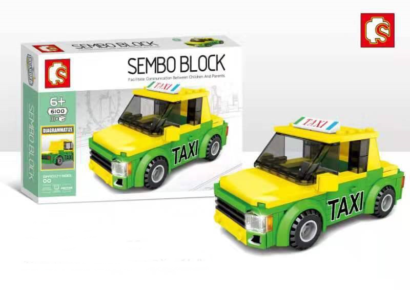 ตัวต่อเลโก้รถแท็กซี่(Taxi) Size XL