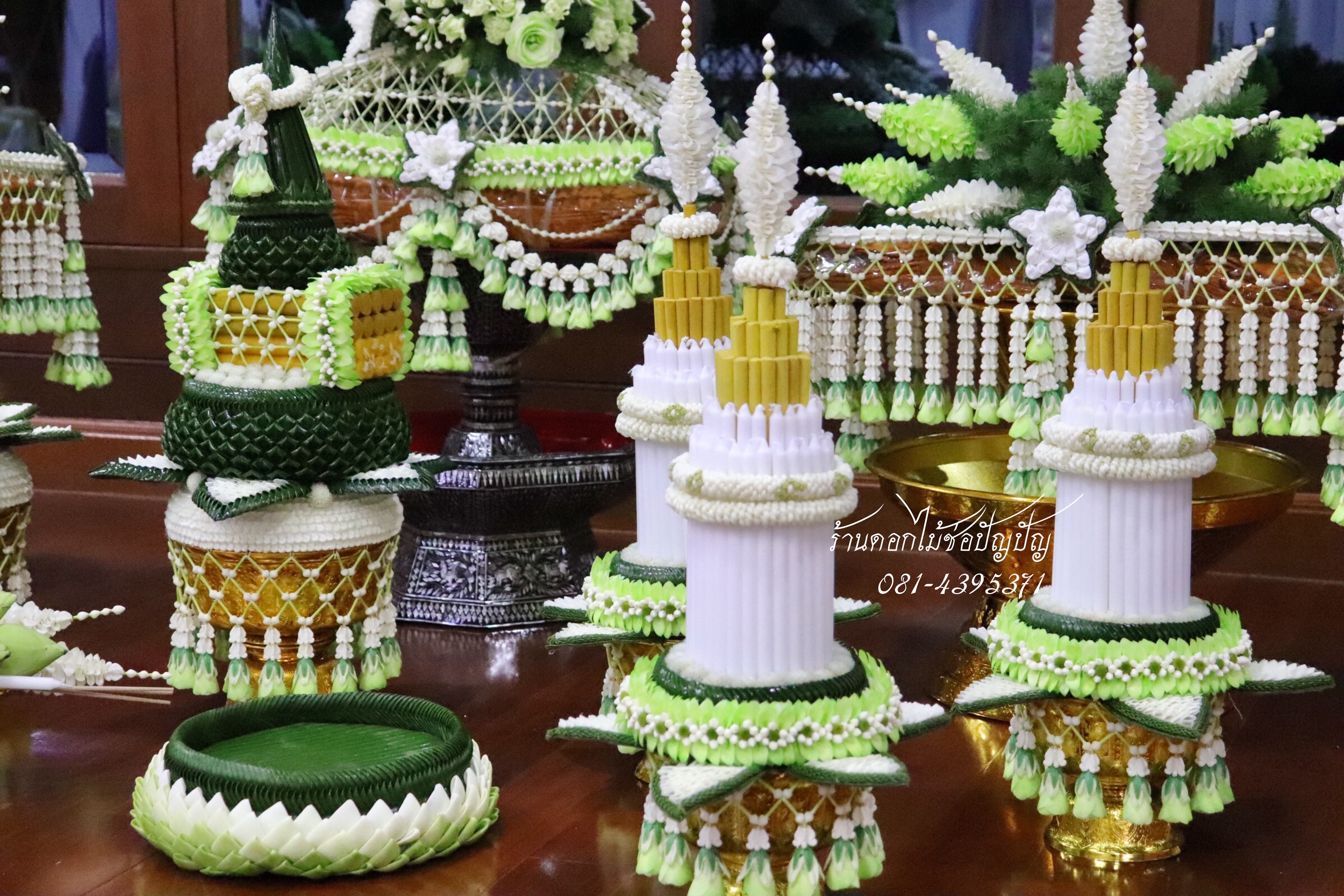 เครื่องบวชดอกไม้สด ชุดBB1